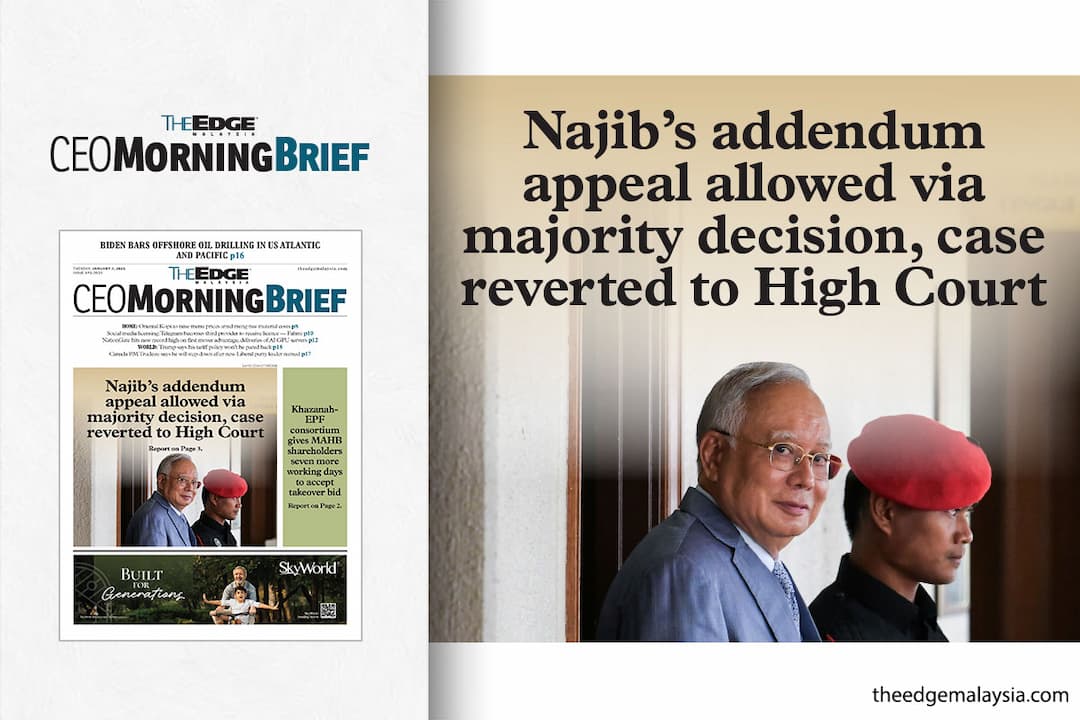 Najib's addendum appeal allowed via majority decision, case reverted to ...