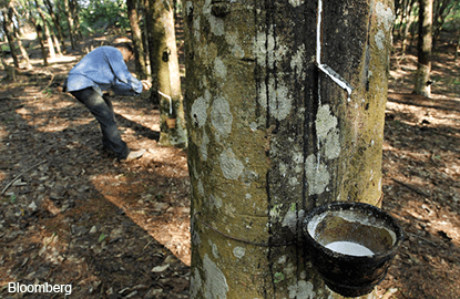 Rubber production clearance incentive