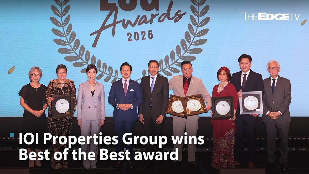 IOI Properties Group emerges as the ‘Best of the Best’ at The Edge ESG Awards 2026