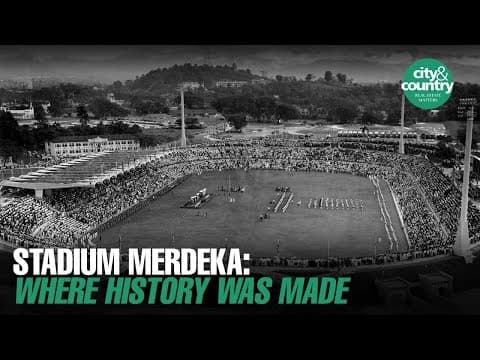 Stadium Merdeka: Where history was made