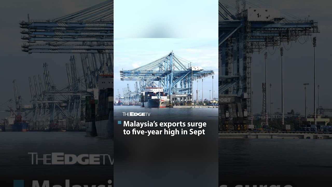 E5: Malaysia’s exports hit five-year high in September
