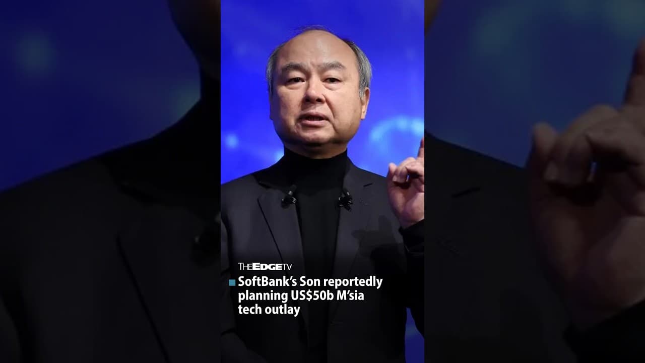 SoftBank’s Son reportedly planning US$50b M’sia tech outlay