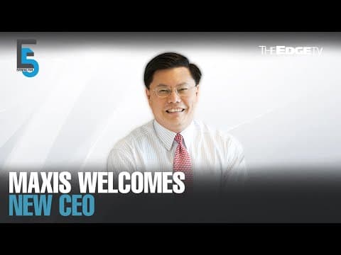 EVENING 5: Goh Seow Eng is new Maxis CEO