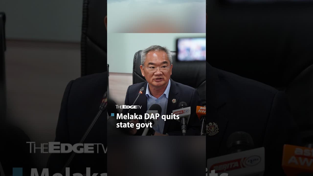NEWS: Melaka DAP quits state govt