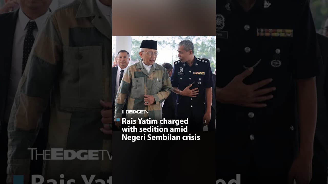 E5: Rais Yatim charged with sedition