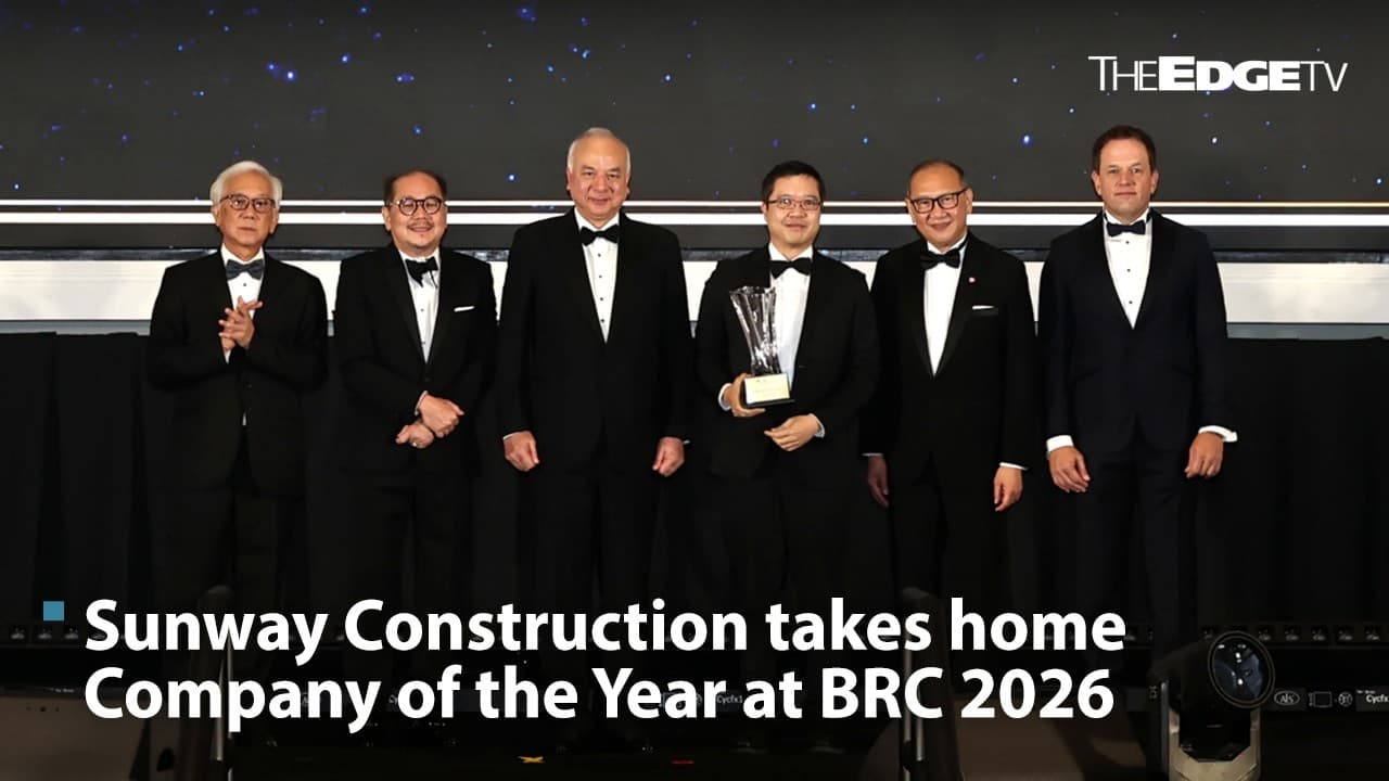 Sunway Construction crowned as The Edge BRC’s Company of the Year 2026