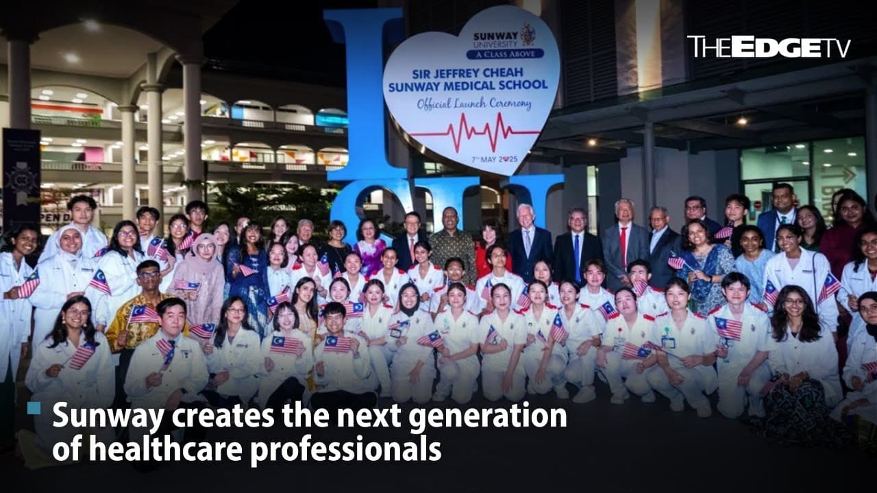 NEWS: Sunway Uni launches the Sir Jeffrey Cheah Sunway Medical School