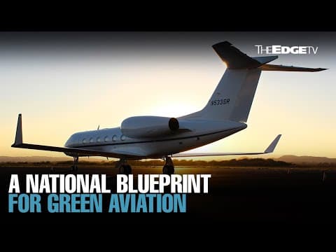 NEWS:  A national blueprint for green aviation