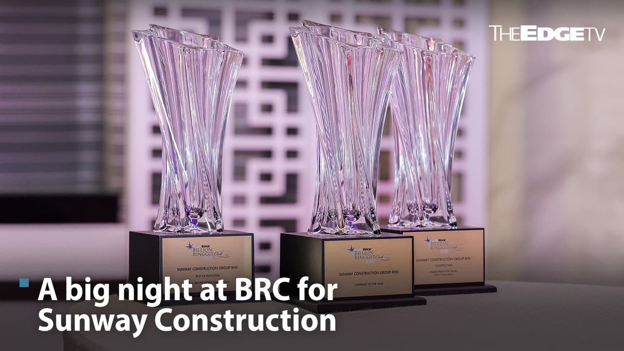 Sunway Construction walks away a big winner at BRC