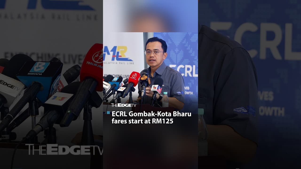 NEWS: ECRL Gombak-Kota Bharu fares start at RM125