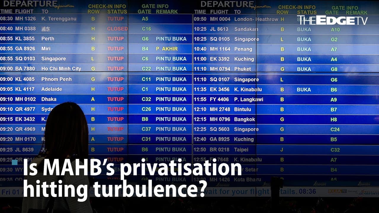 What does the revision of terms mean for MAHB’s privatisation?