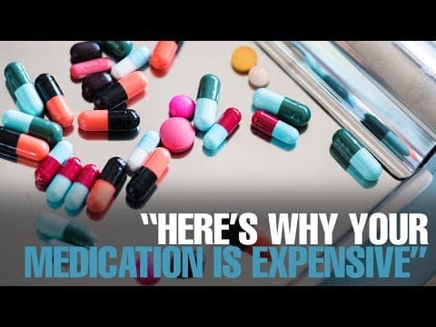 NEWS: Here’s why medication costs so much