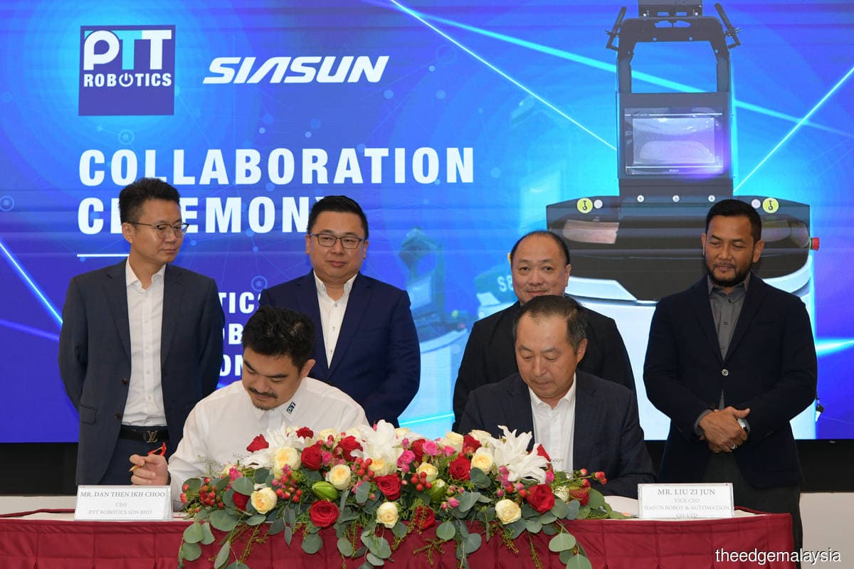 Ptt Machine PTT Synergy inks deal with China's Siasun to distribute autonomous ...