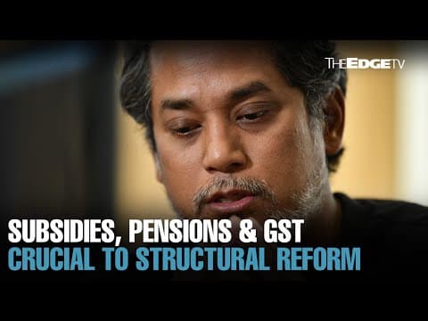 NEWS: Targeted subsidies, pension reform and GST on KJ’s fix it list