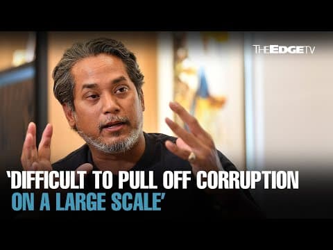 NEWS: ‘To pull off large-scale corruption is difficult’