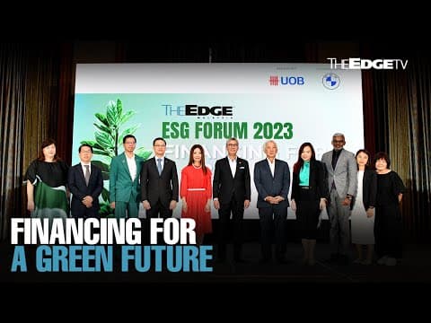 The way forward with sustainable financing