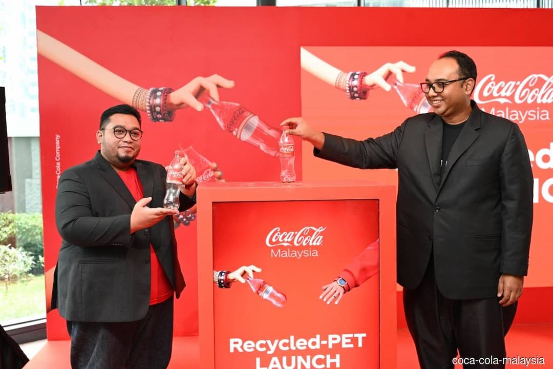 Coke Recycle Coca-Cola introduces 100% recycled plastic bottles